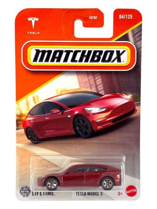 Matchbox Tesla Model 3 Imported Mainline 1:64 Scale