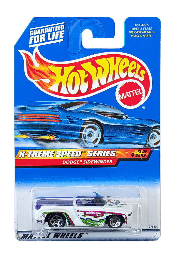 HotWheels X-Treme Speed Series Dodge Sidewinder Imported Mainline 1:64 Scale