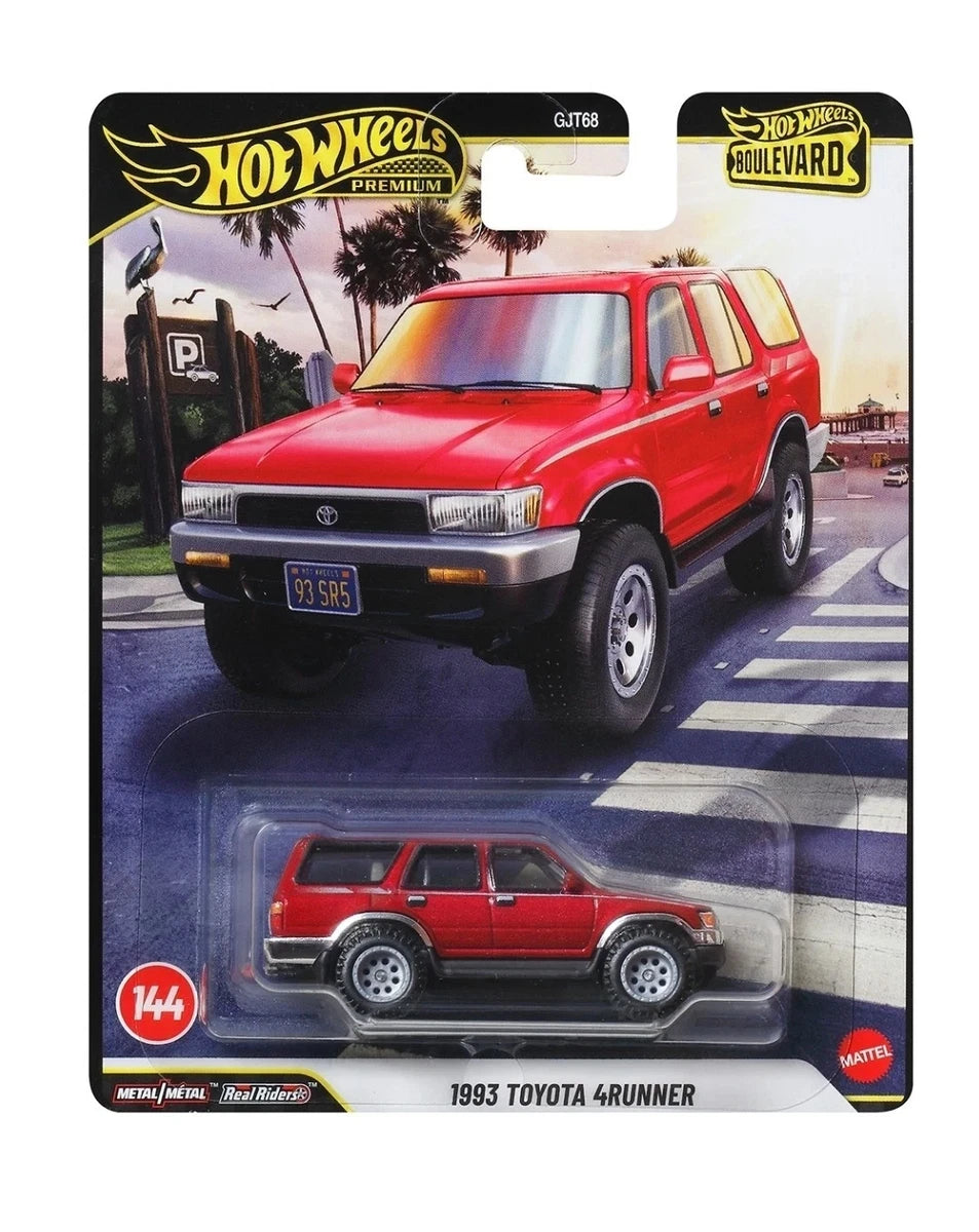 HotWheels Boulevard 1993 toyota 4runner premium car Imported 1:64 Scale