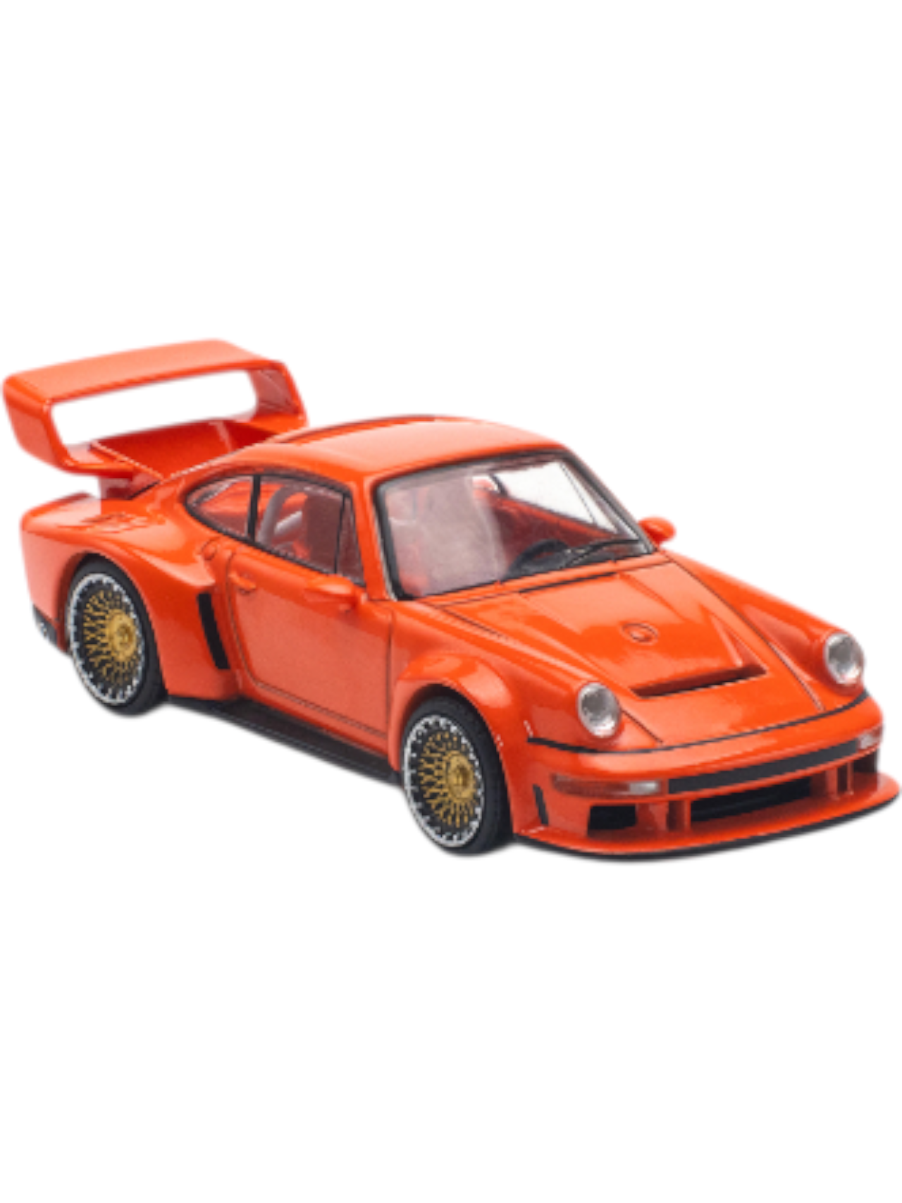 POP RACE PR64-131 SINGER DLS TURBO STUDY PORSCHE 911 Orange 1/64 SCALE