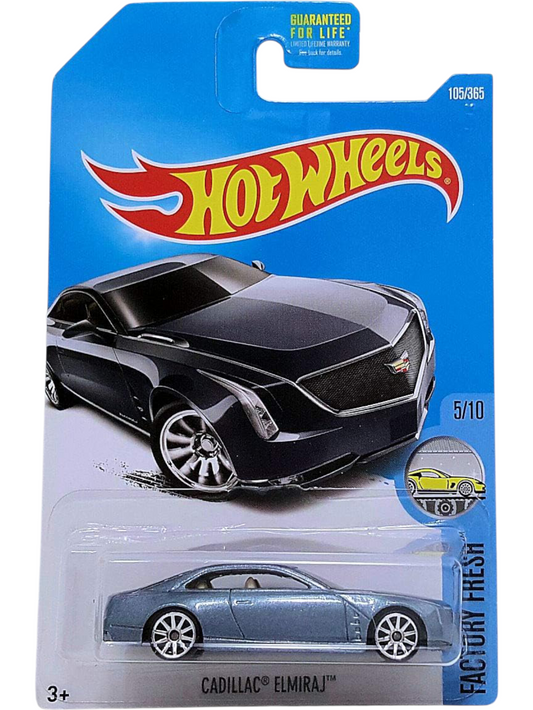 HotWheels CADILLAC ELMIRAJ Imported Mainline 1:64 Scale DVB45-D7B3