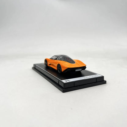Postercars Hypercar League Collection Mclaren Speedtail 1:64 Scale / Mclaren Orange ( No 14 )