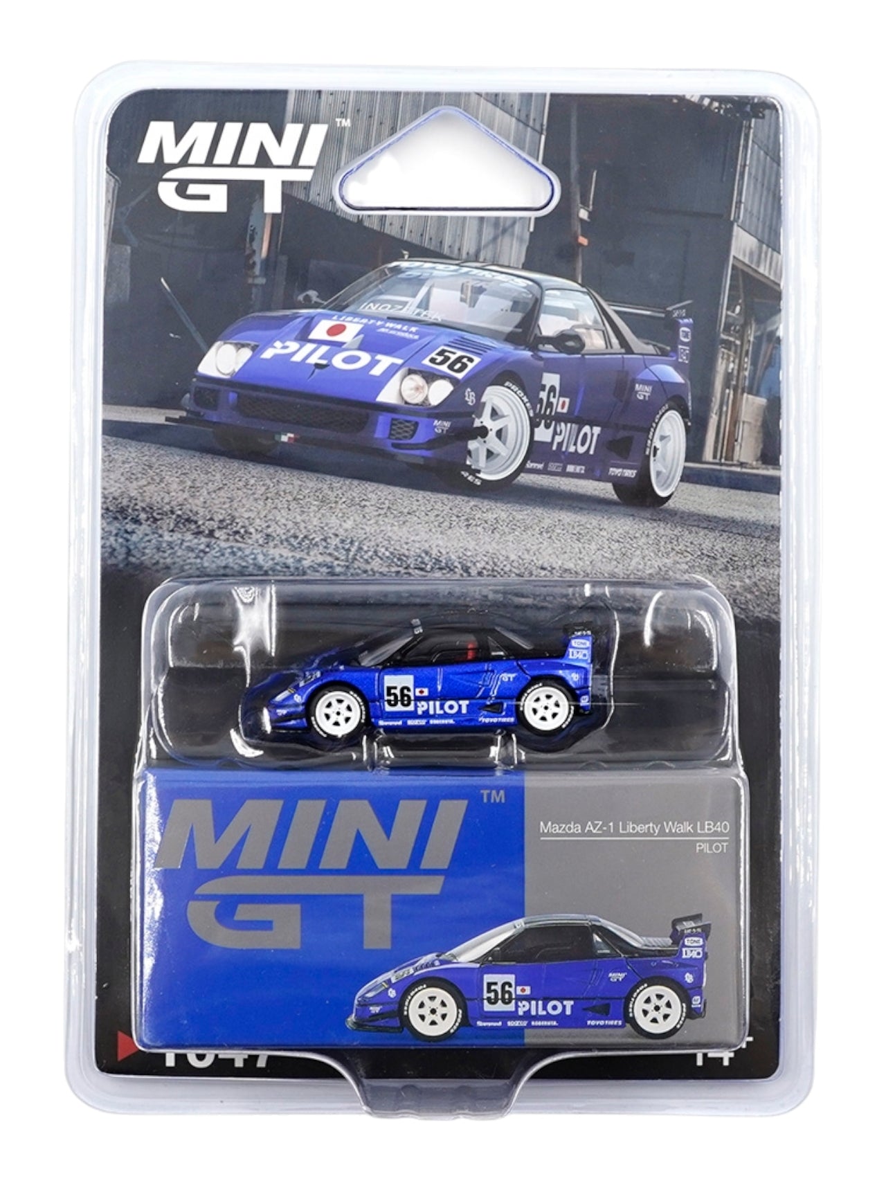Mini GT mazda az-1 liberty Walk lb40 pilot code-1047 1:64 Scale