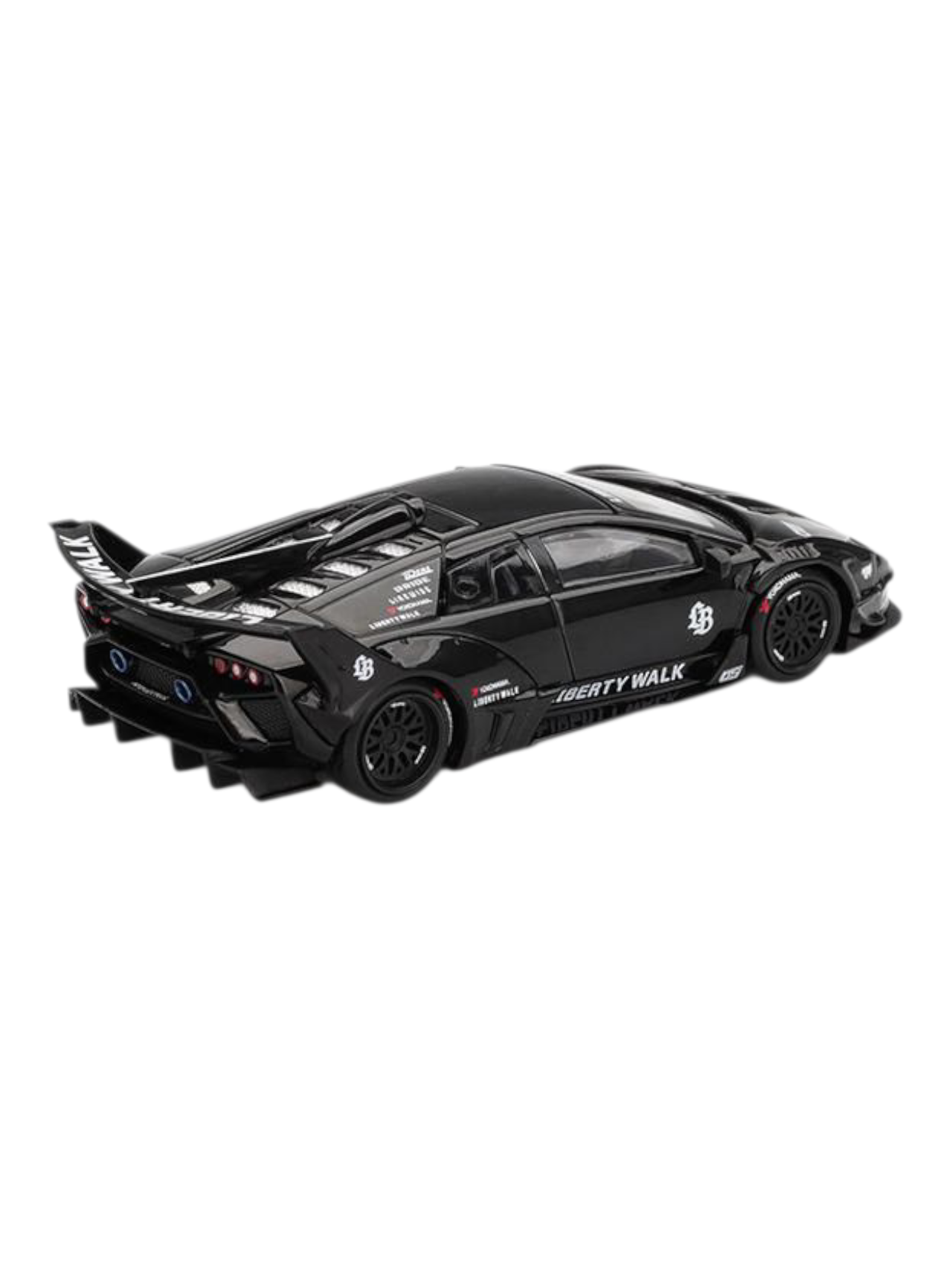 Mini GT LB-Silhouette Works Lamborghini Murcielago GT Evo (Black) Code-1053 1:64 Scale Box packaging