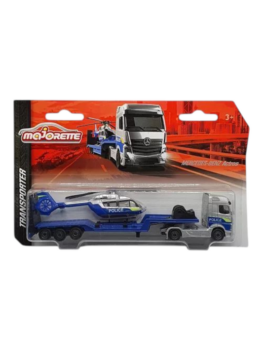 Majorette Transporter Mercedes -Benz Actros(Police)