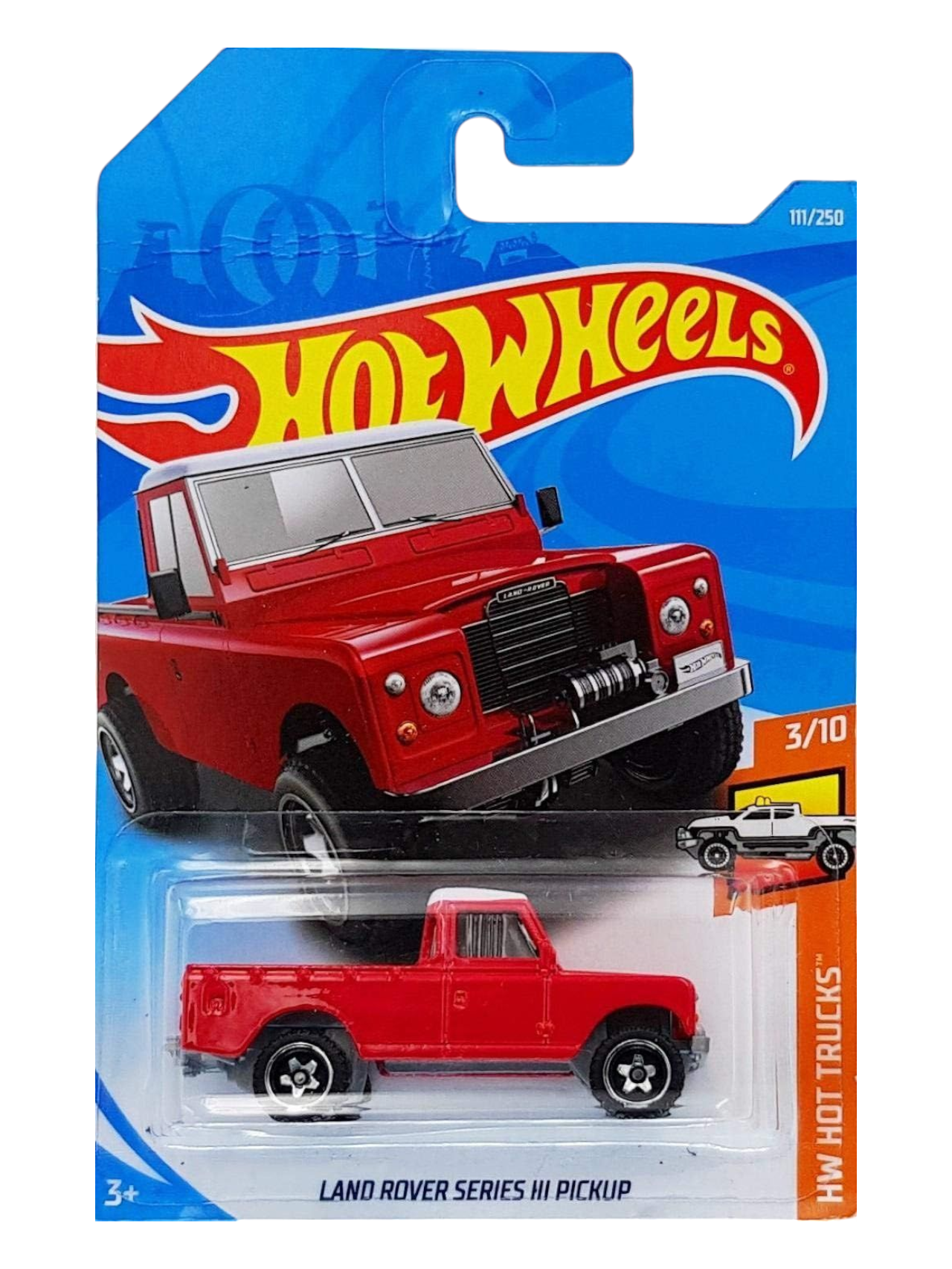 HotWheels Land Rover Series III Pickup Imported Mainline 1:64 Scale