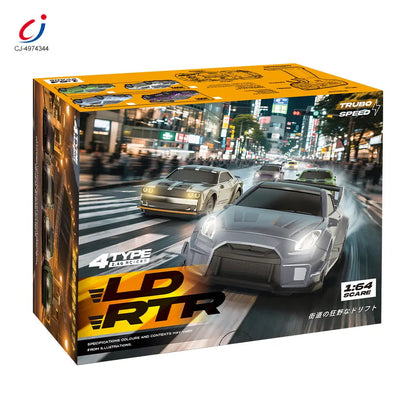 LD RTR (No.3601) 2.4GHz Wireless Remote Control Headlamp Light Turbo Speed 1:64 Scale RC Model
