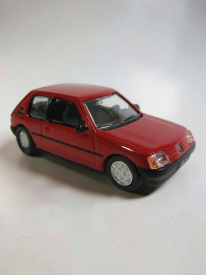 NOREV "Peugeot 205 XR rot 1985 Diecast Model 1:87 Scale