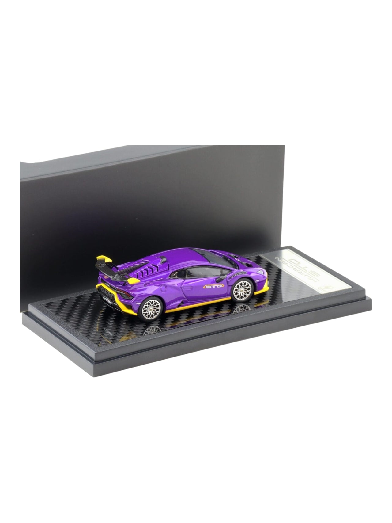 LCD Model Huracan Sto Lamborghini Imported 1:64 Scale LCD64043-PU(Purple)