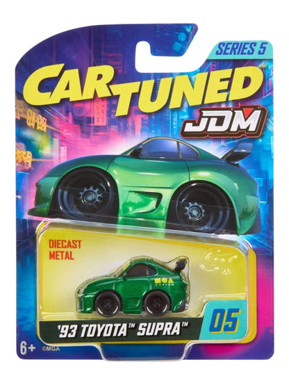 JDM Series 5 CAR TUNED  – ’93 Toyota Supra Die-Cast Model Car | 1:64 Scale