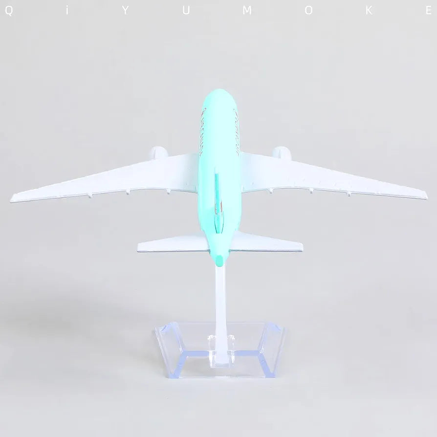 Aircraft Model Boeing 777 Air Canada Diecast Metal Airplane Model with Stand Airlines Model Plane Alloy Display Collectible Model 16cm (Code 135)