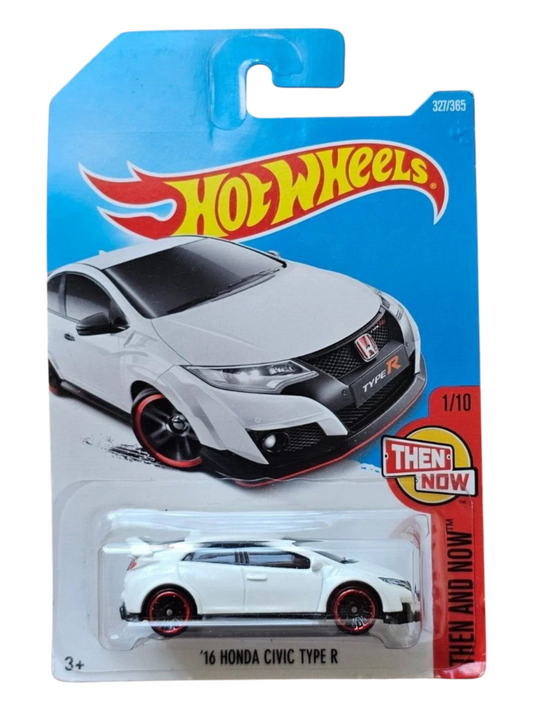HotWheels 16 Honda Civic Type R Imported Mainline 1:64 Scale