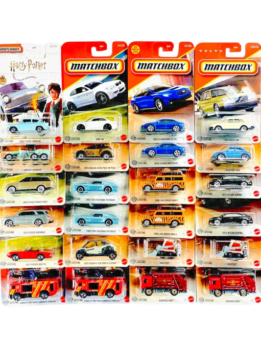 Matchbox  2025 Imported Mainline Collection - Case M (24 Cars) (30782-95cm) 1:64 Scale