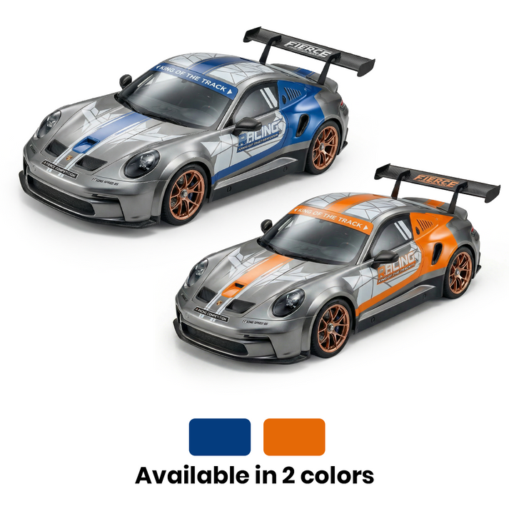 Joy Junction Porsche 1:10 Scale High-Speed RC Racing Car – 2.4GHz Remote Control Sports Car with Rechargeable Battery, USB Charging & Full Accessories