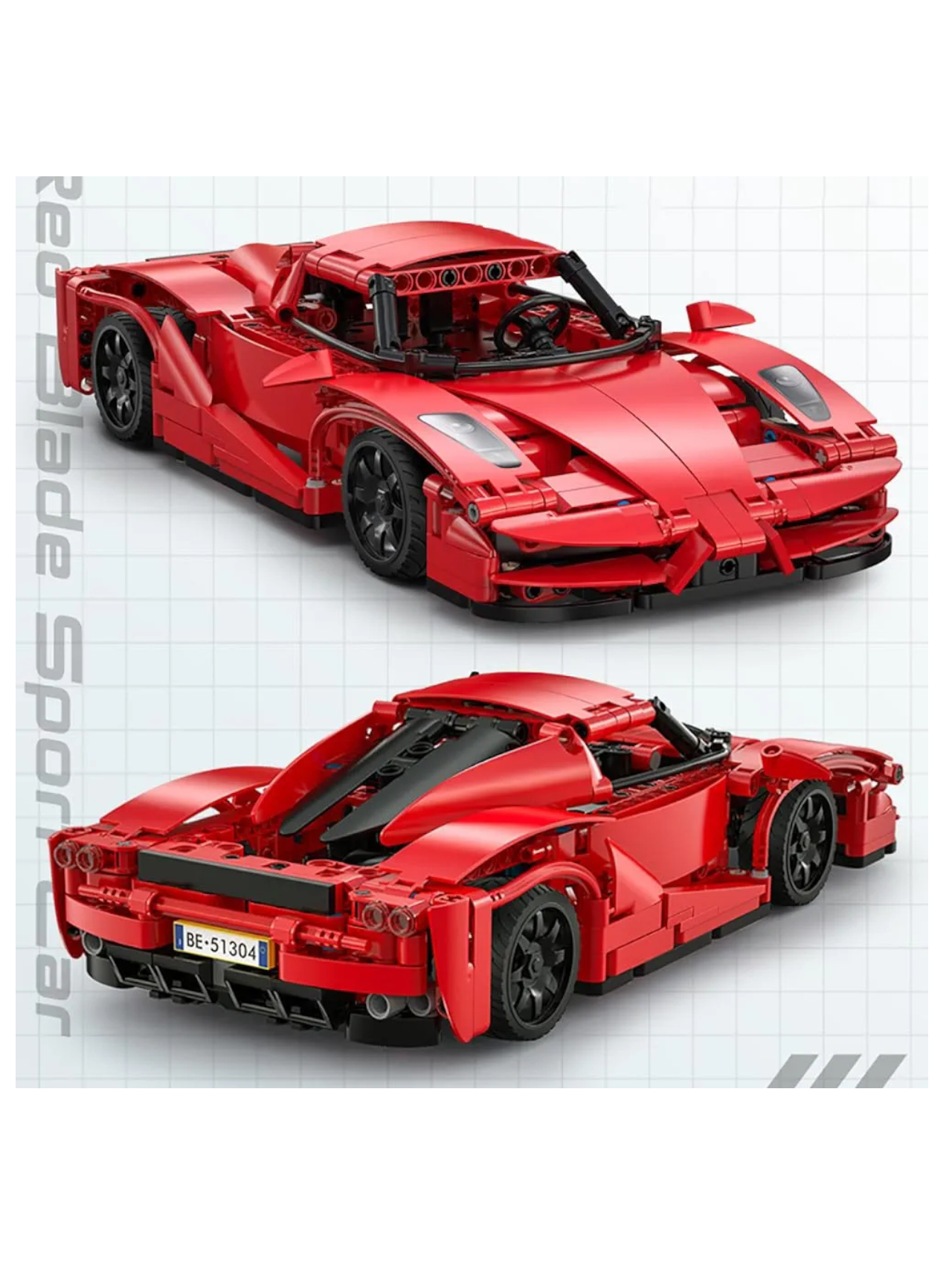 Cada dual mode control (rc) Red blade sport car 1:12 Scale