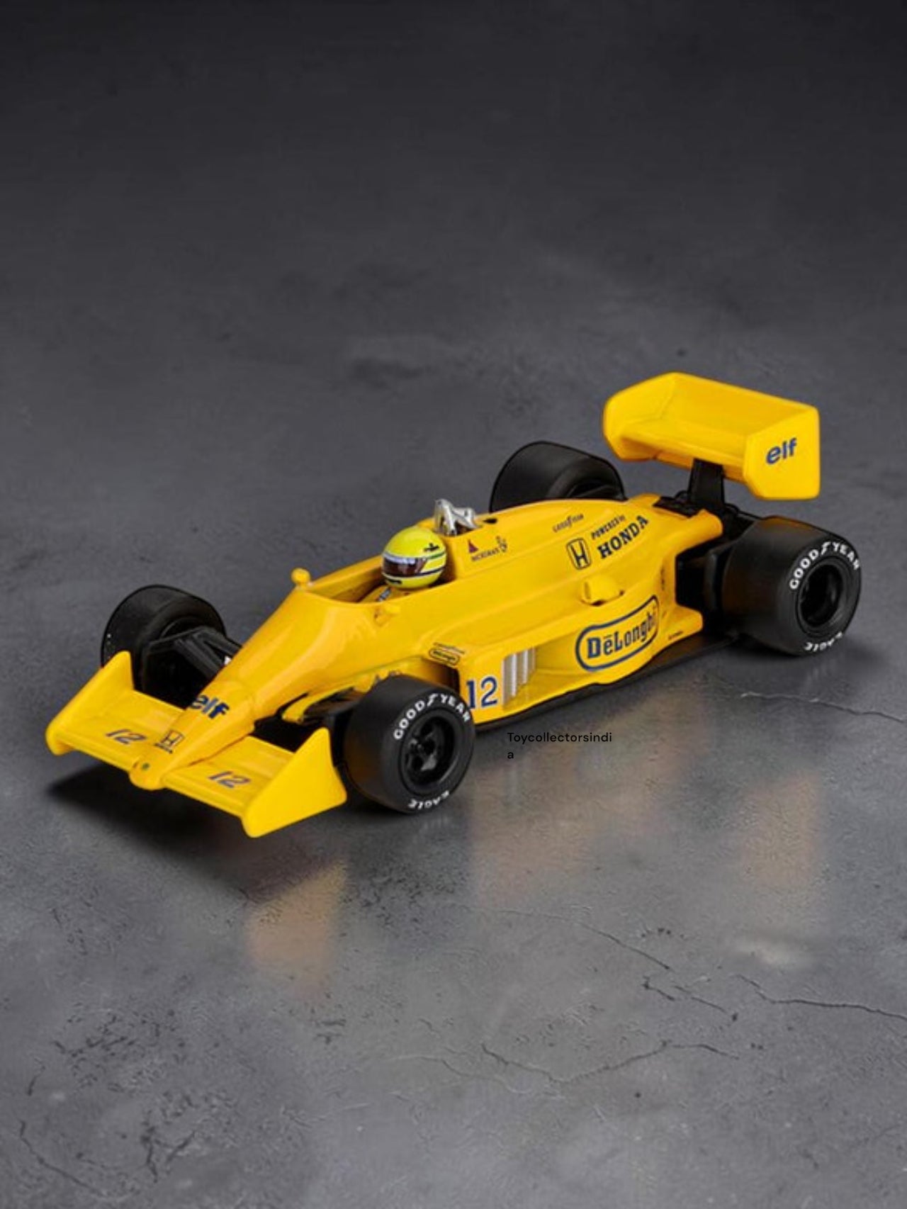 Mini GT Blister #1088: Lotus 99T #12 Ayrton Senna 1987 Monaco Grand Prix Winner Imported 1:64 Scale