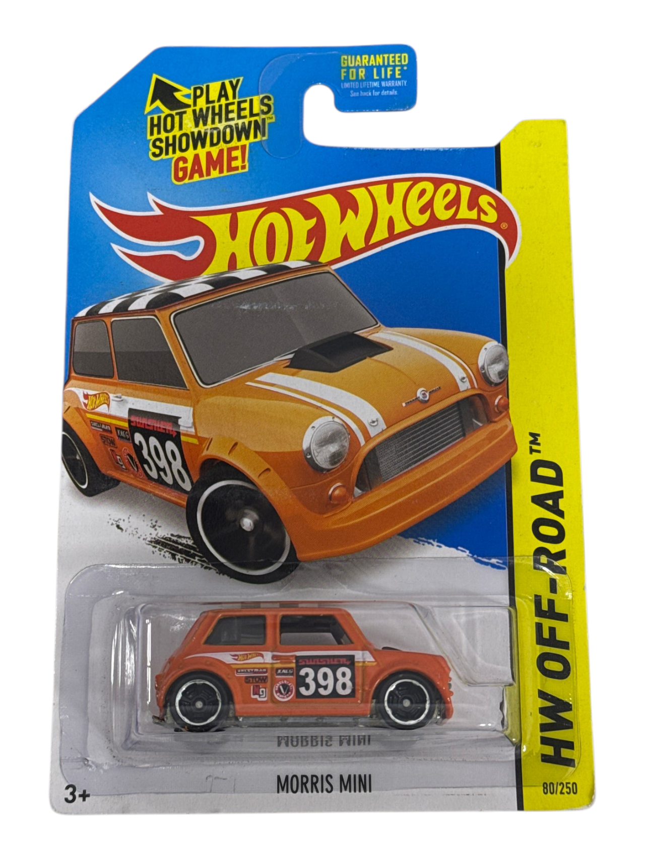 HotWheels Morris Mini Imported Mainline 1:64 Scale