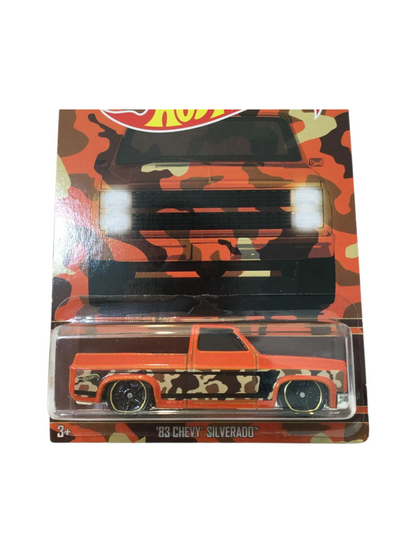 Hotwheels 83 chevy silverado Imported Mainline 1:64 Scale