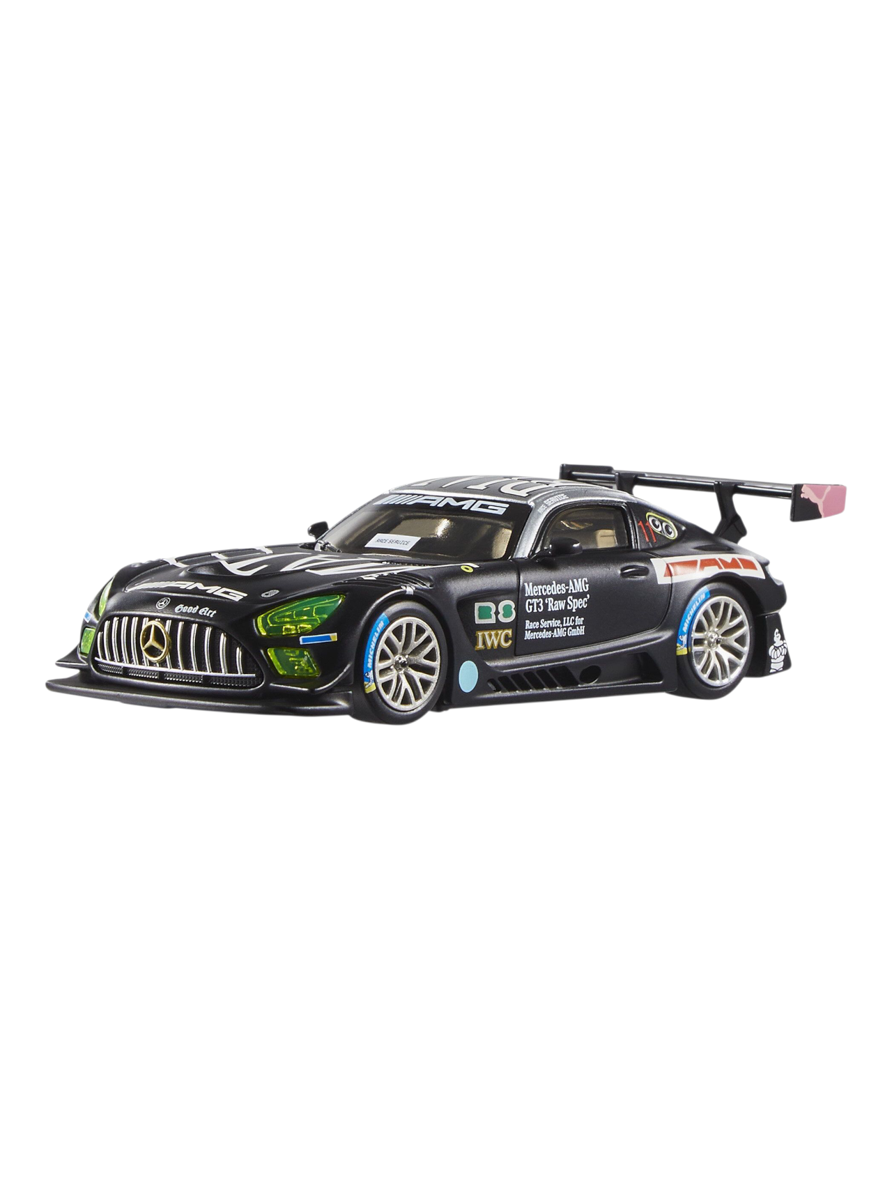 HotWheels Mercedes-AMG GT3 Imported Premium 1:43 Scale (With Protector)