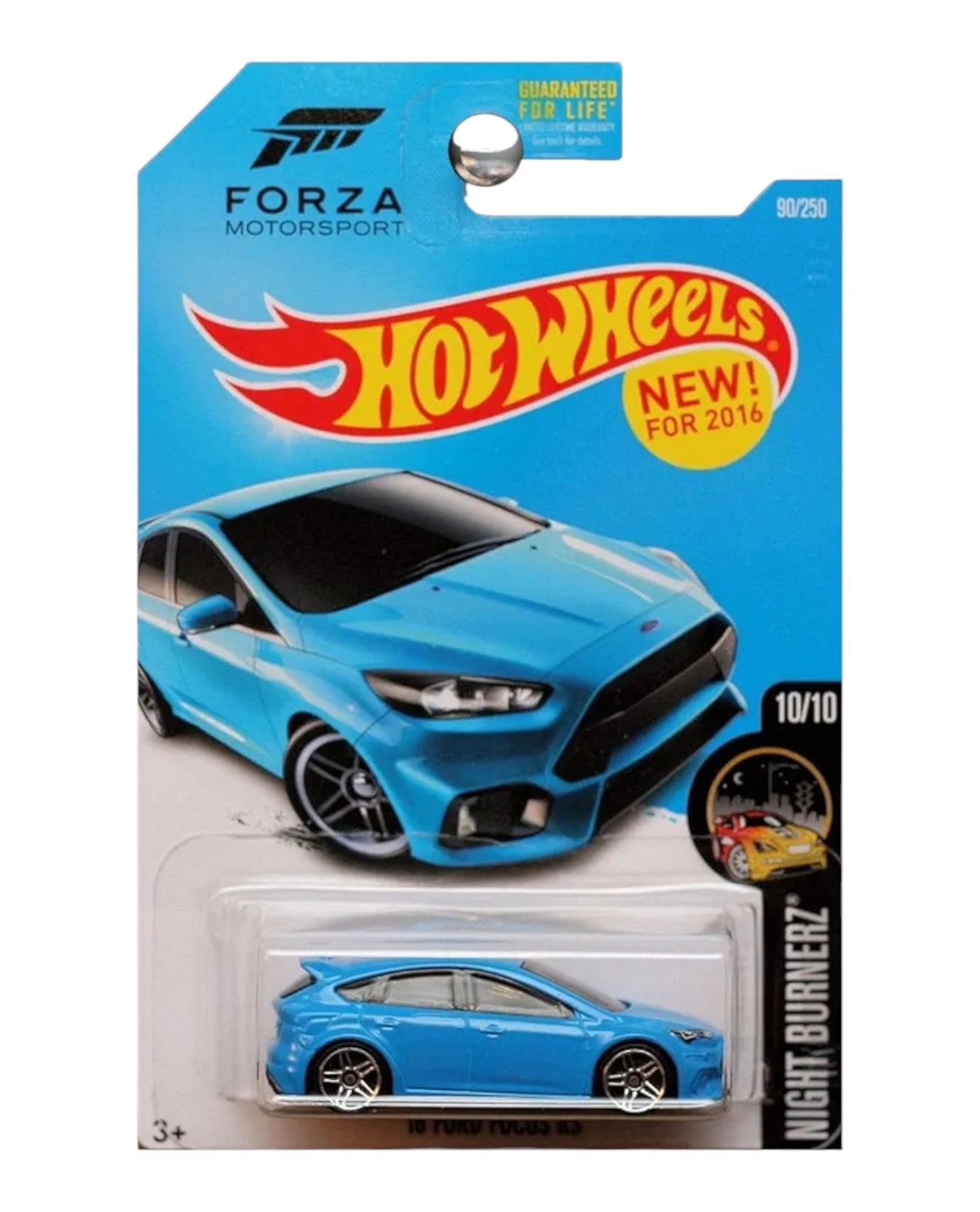 Hotwheels '16 Ford Focus rs imported mainline 1:64 Scale