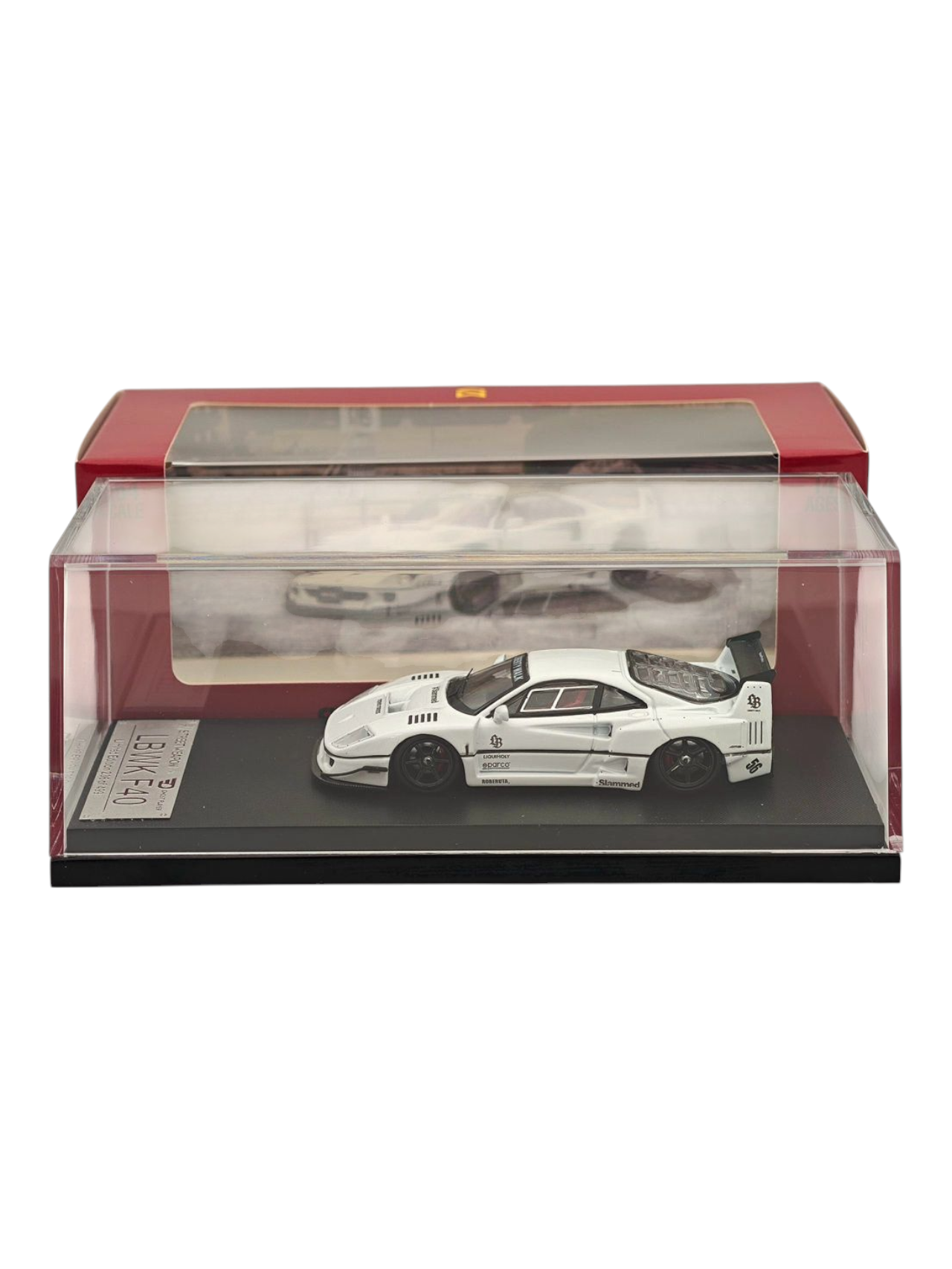 Street Warrior LBWK F40 Premium Diecast 1:64 Scale (With Acrylic Case)