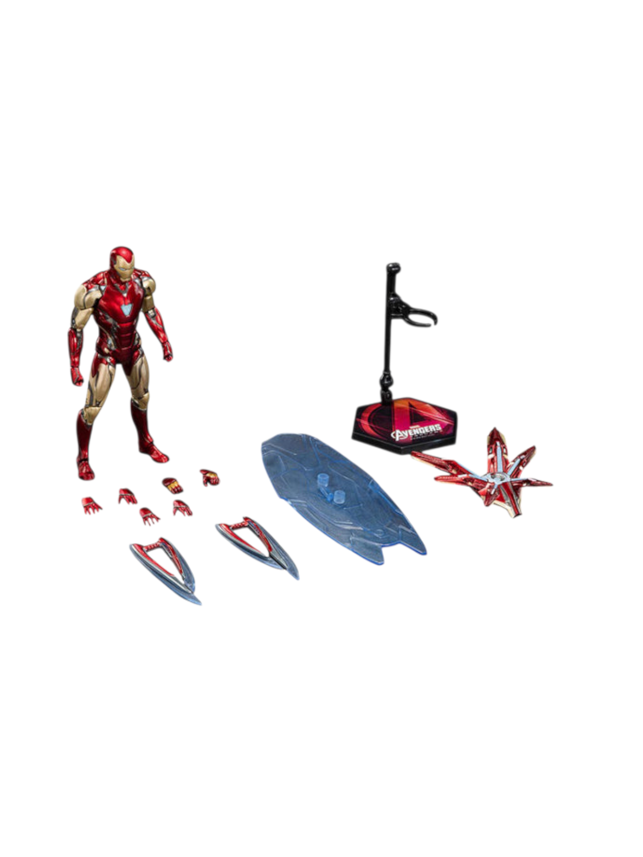 Marvel Studios The Avengers : The Infinity Saga 1:10 Scale Iron Man Mark MK85 Figure by ZD Toys (Size-7 Inch)
