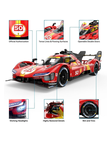 Rastar Ferrari 499 P Remote Control 1:14 Scale (Official Licensed Product)