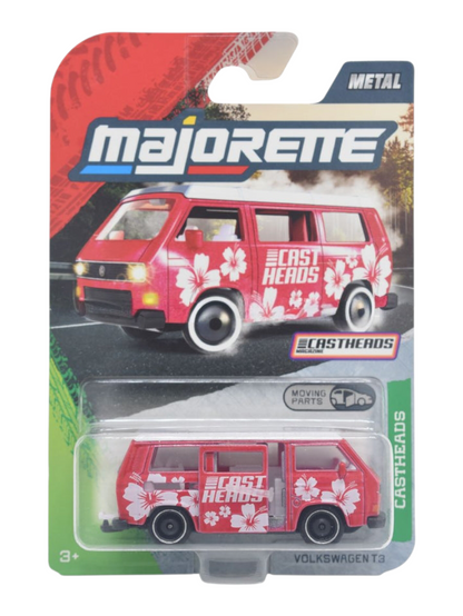 Majorette cast heads premium car Volkswagen t3 1:64 Scale 8504100001