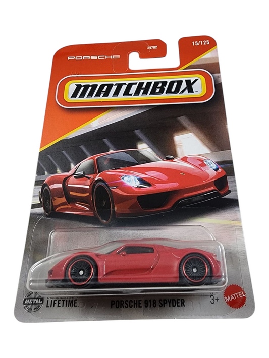 Matchbox Porsche 918 Spyder 1:64 Scale