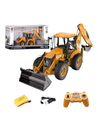 JCB 4CX Backhoe Loader Remote Control (RC) 1:20 Scale