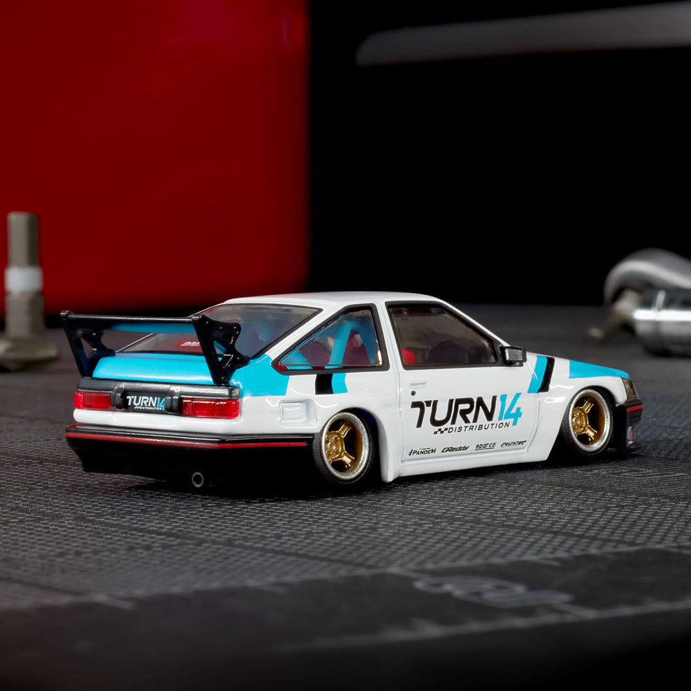 HotWheels Elite 64 Toyota Corolla Levin (AE86) Custom Imported Premium rlc 1:64 Scale (With Protector)