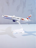 Aircraft Model British Airways 16 cm Diecast (code 140) .