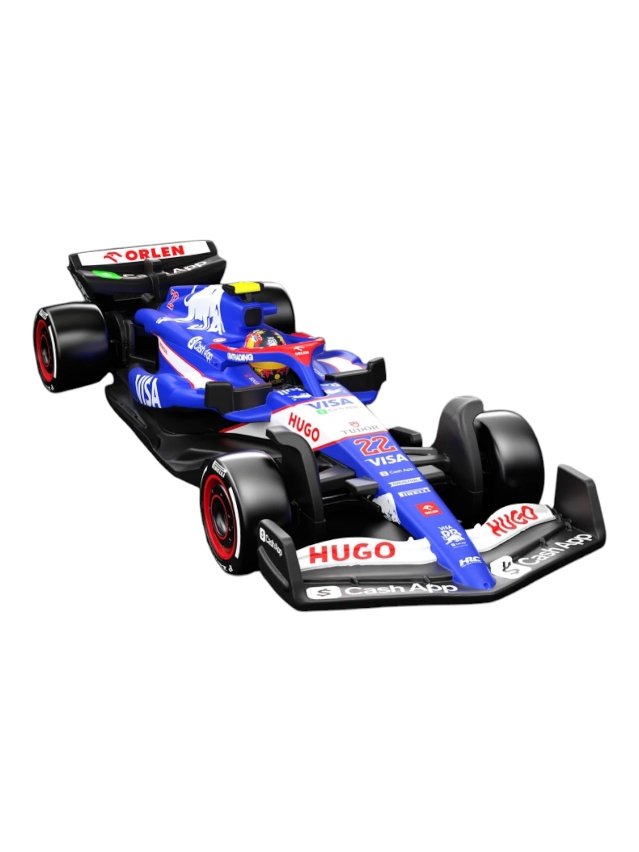 Hotwheels 2024 formula 1 visa cash app rb formula 1 team (#22) imported premium 1:64 Scale