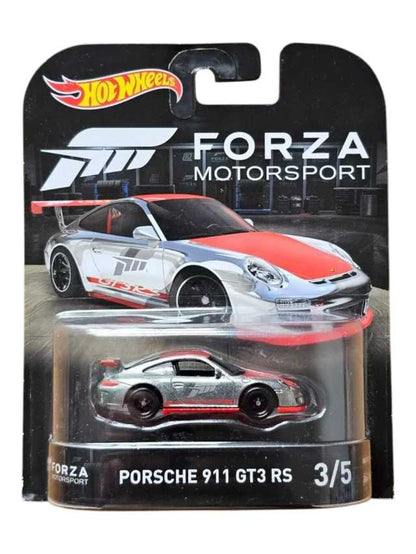 HOTWHEELS Forza Motorsport Porsche 911 GT3 RS Imported Collection 1:64 Scale Creased Card