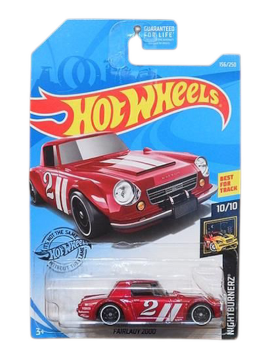 HotWheels Fairlady 2000 Imported Mainline ( blister damaged)  1:64 Scale