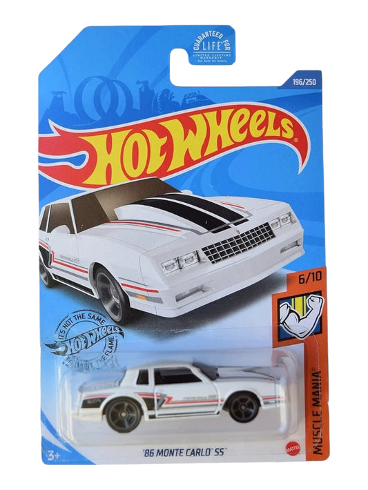Hot wheels '86 monte carlo ss imported mainline 1:64 Scale