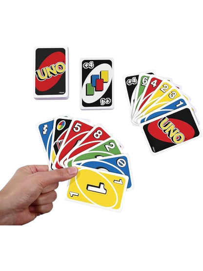 UNO Playing Card Game – Classic Family Fun (112-Card Set, Multicolor)