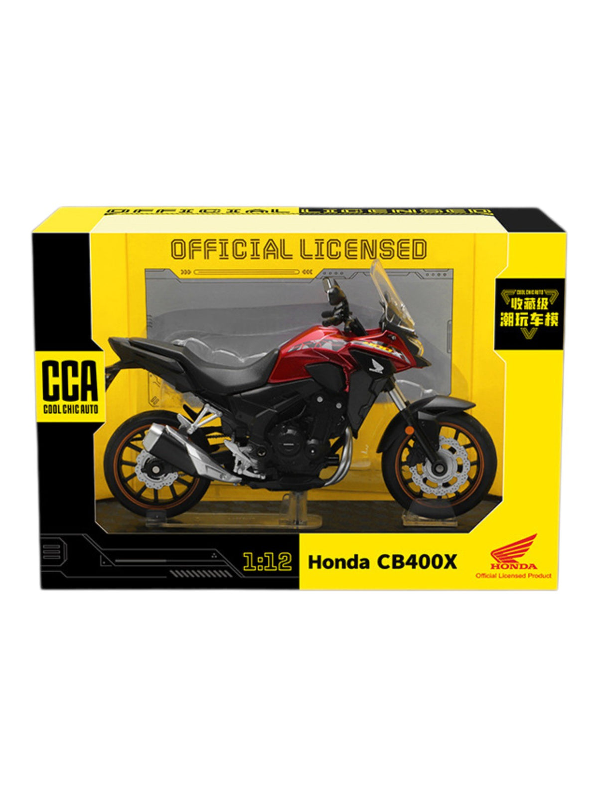 CCA 'Honda CB400X' imported bike  1:12 Scale