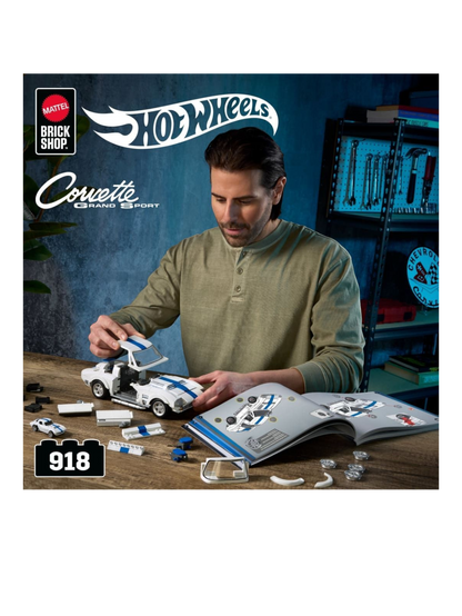 HotWheels Elite Series Corvette Grand Sports Imported Brick Shop 1:16 Scale