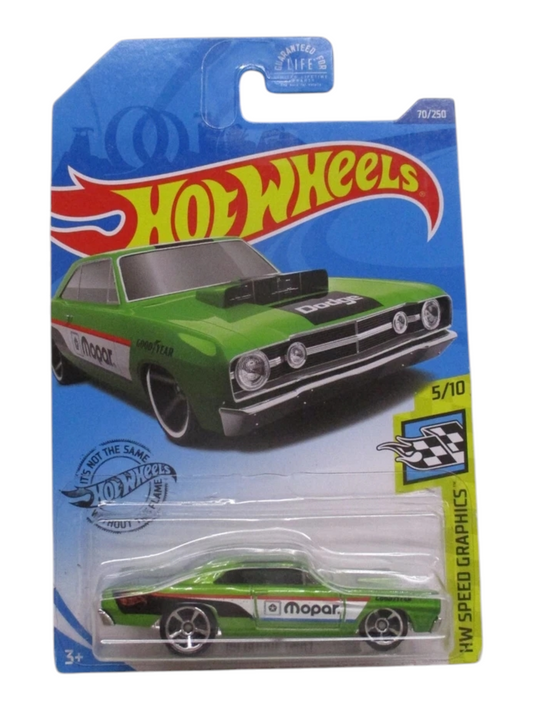 Hotwheels 68 Dodge dart imported mainline 1:64 Scale