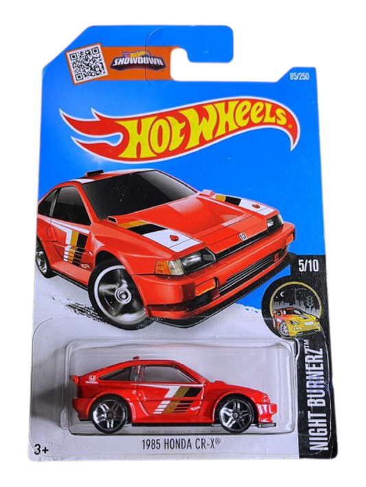 HotWheels 1985 Honda CR-X Imported Mainline 1:64 Scale DHR05-D7B3