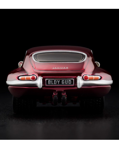 HotWheels 1964 Jaguar E-Type RLC 1:64 Scale (With Acrylic Case)