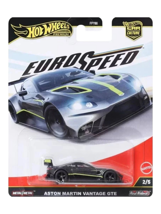HotWheels Euro Speed Aston Martin Vantage GTE Imported Premium 1:64 Scale