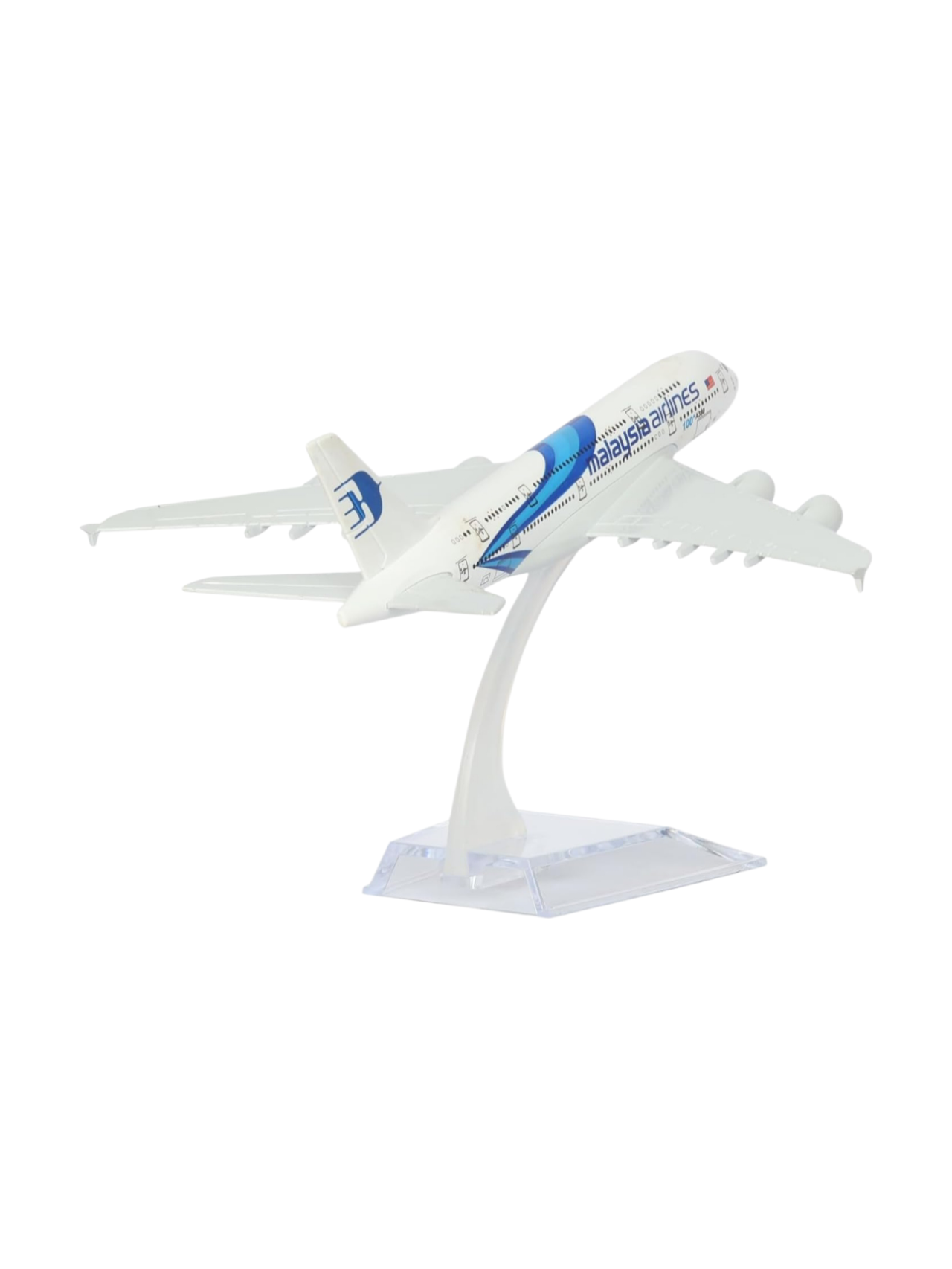 Aircraft Model Airbus A380 Malaysia Airlines 16 CM (Code-109)