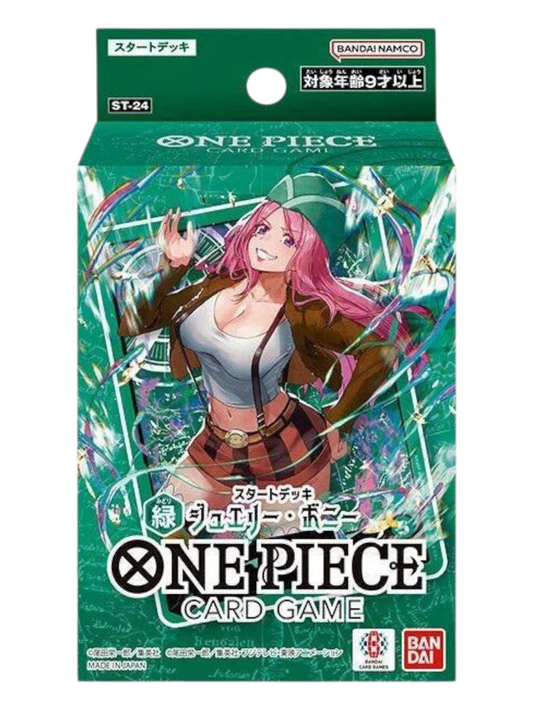 Bandai Namco One Piece Card Game Jewelry Bonney Starter Deck ST-24