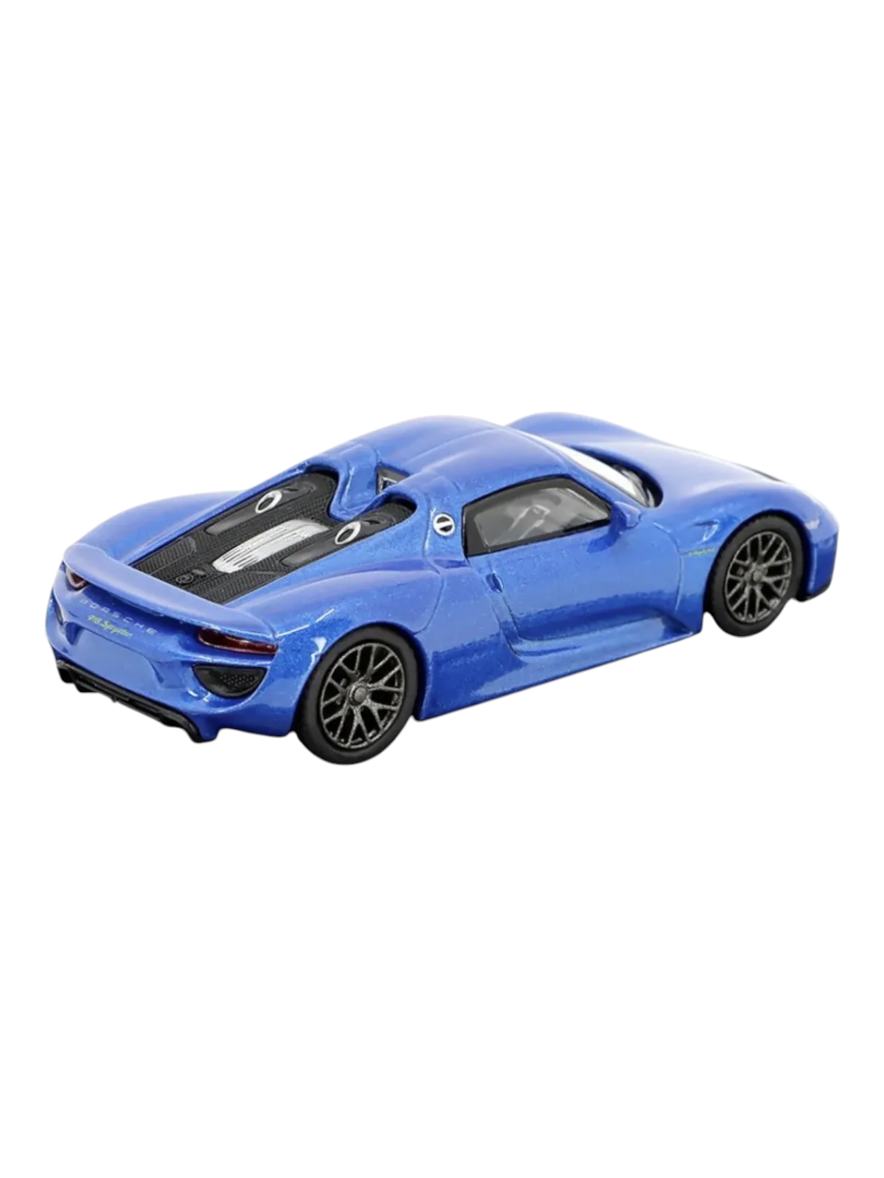 Postercars Hypercar League Collection Porsche 918 Spyder 1:64 Scale / Sapphire Blue Metallic (No 18 )