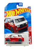 Hotwheels 'VW T3 CUSTOM'(RED EDITION) Imported Mainline 1:64 Scale