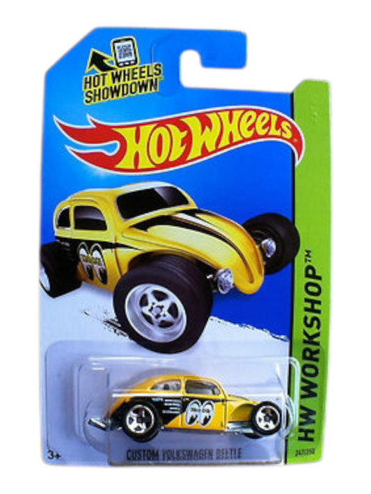 HotWheels Custom Volkswagen Beetle Imported Mainline 1:64 Scale