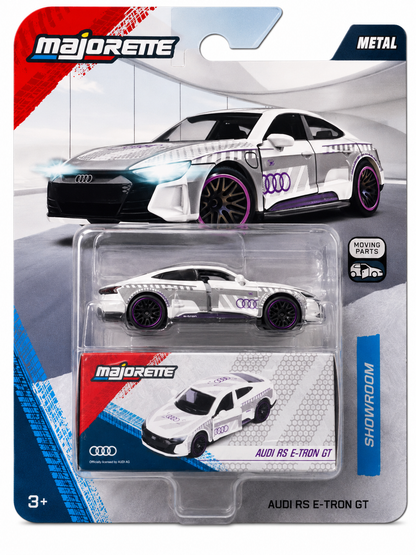 Majorette Premium Showroom Collection – 6 Car Metal Die-Cast Set with Opening Parts 1:64 Scale