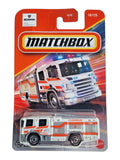 MatchBox scania p360 fire truck imported mainline 1:64 Scale